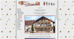Desktop Screenshot of karolingerhof.com